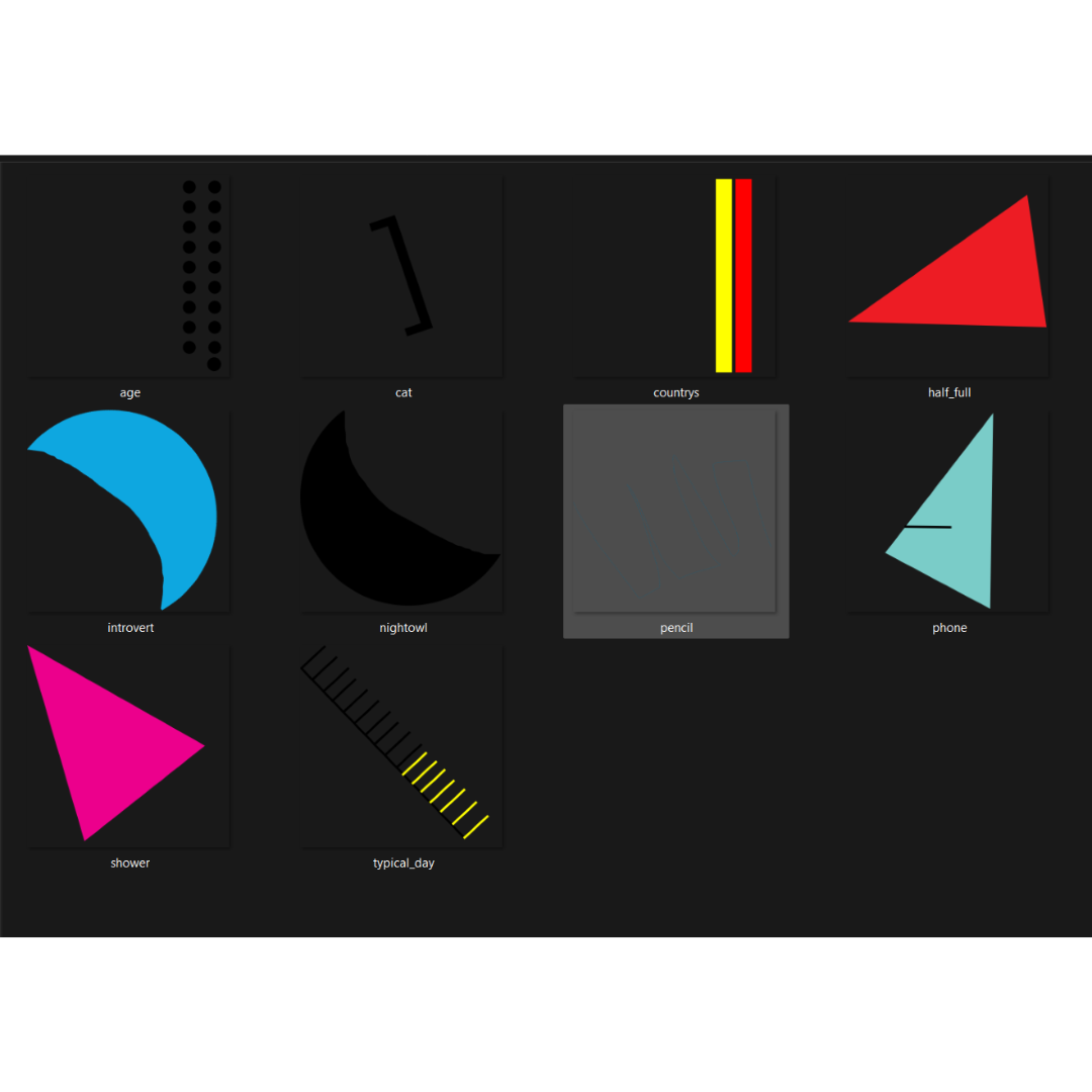 So, here I made a screenshot of all the elements I am planning to implement in the code.